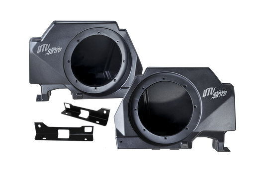 RZR® Pro Series 6.5" Rear Seat Speaker Pods  - Unloaded | UTVS-PRO-RP65 Dunes 2 Dezert SXS