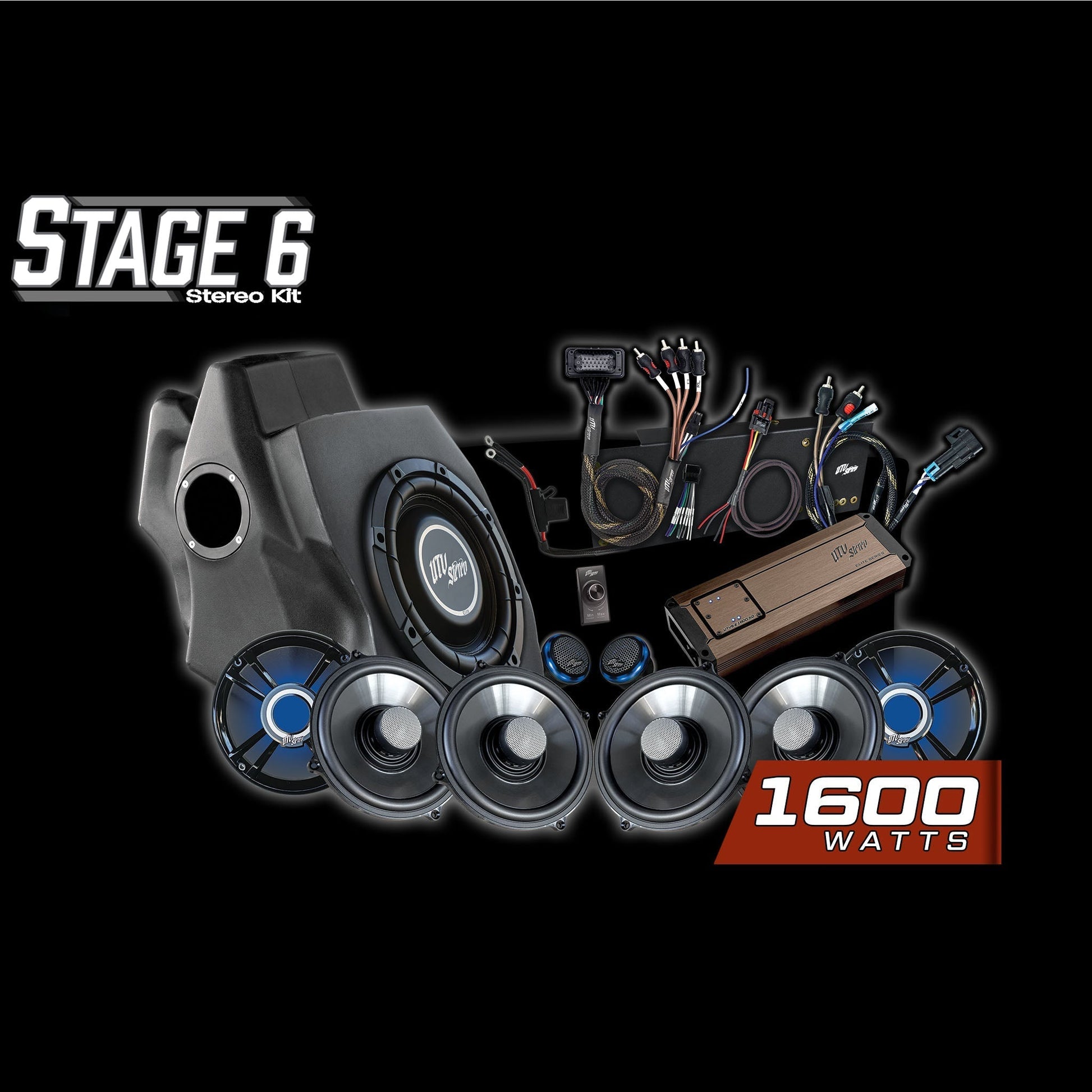RZR® Pro Series Ride Command® Stage 6 Stereo Kit | UTVS-PRO-S6-RC Dunes 2 Dezert SXS