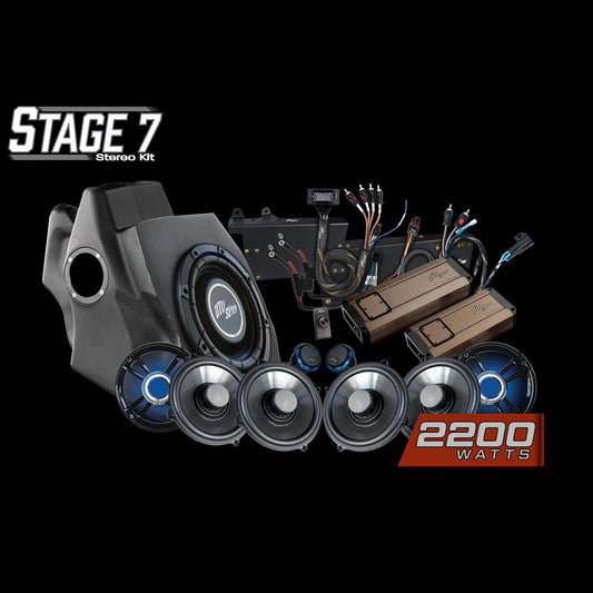 RZR® Pro Series Ride Command® Stage 7 Stereo Kit | UTVS-PRO-S7-RC Dunes 2 Dezert SXS