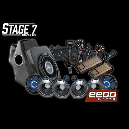 RZR® Pro Series Ride Command® Stage 7 Stereo Kit | UTVS-PRO-S7-RC Dunes 2 Dezert SXS