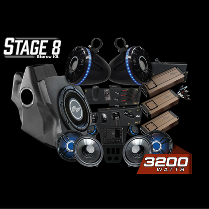 RZR® Pro Series Elite Stage 8 Stereo Kit | UTVS-PRO-S8-E Dunes 2 Dezert SXS
