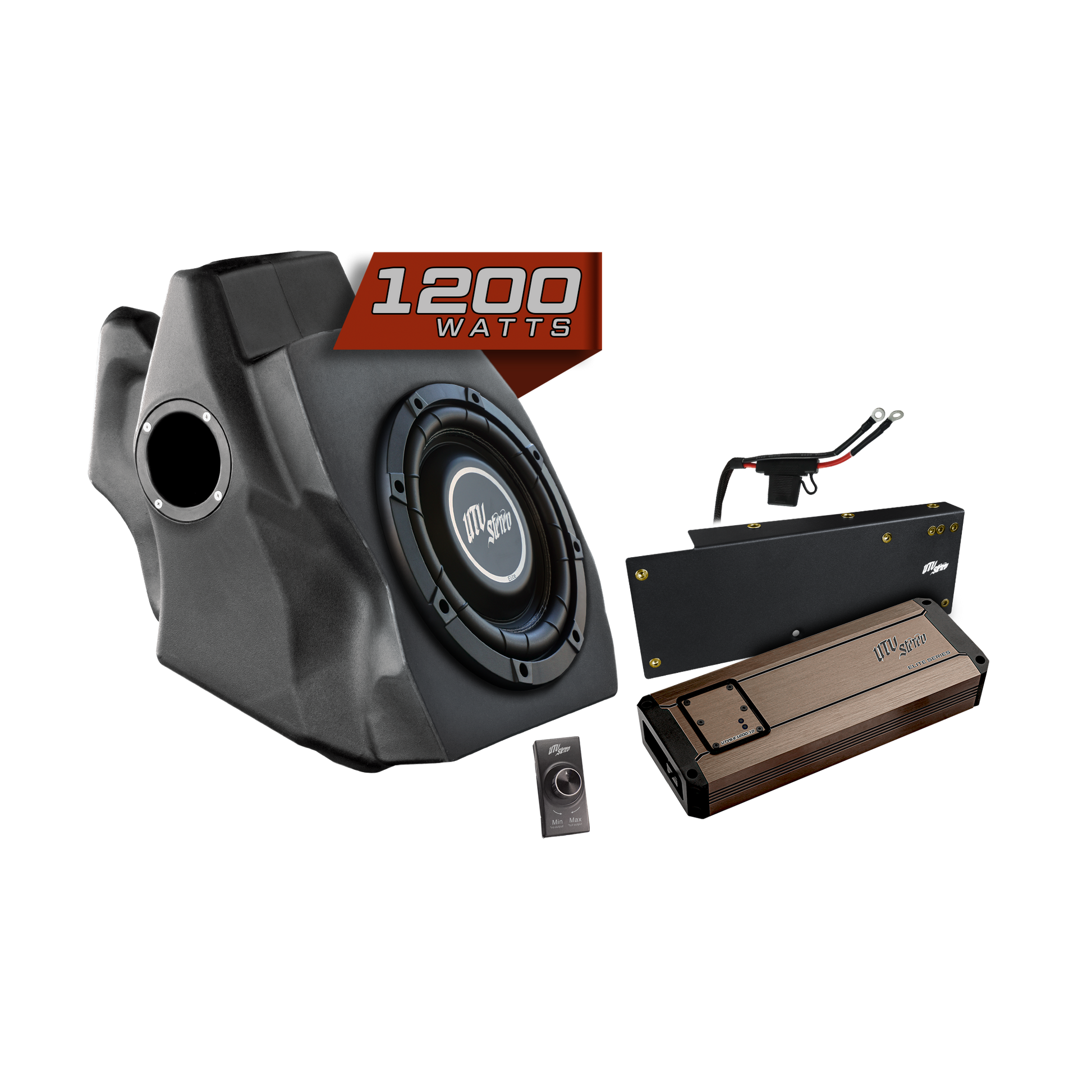 RZR® Pro Series 1200W Subwoofer Kit Subwoofer Kit | UTVS-PRO-SUB-1200-1 Dunes 2 Dezert SXS