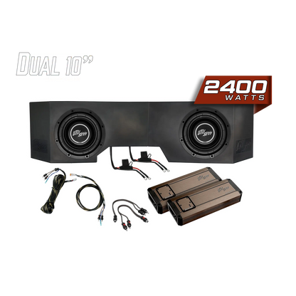 Can-Am® Defender 2400W Dual 10"Subwoofer Kit | UTVS-DEF-SUB-2400-2 Dunes 2 Dezert SXS