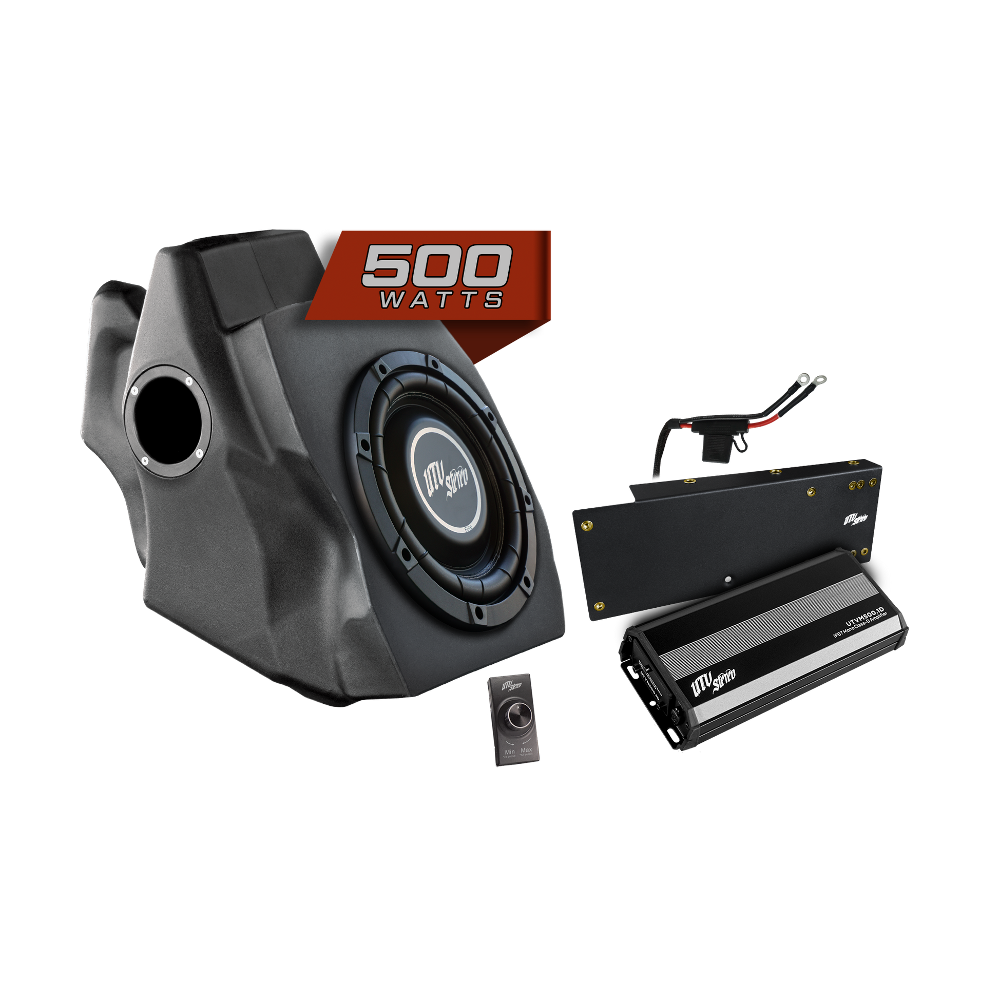 RZR® Pro Series 500W Subwoofer Kit Subwoofer Kit | UTVS-PRO-SUB-500-1 Dunes 2 Dezert SXS
