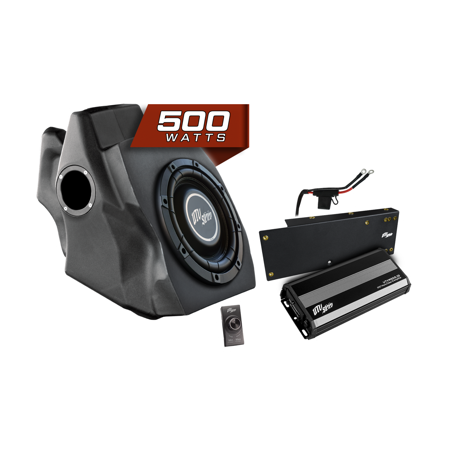 RZR® Pro Series 500W Subwoofer Kit Subwoofer Kit | UTVS-PRO-SUB-500-1 Dunes 2 Dezert SXS