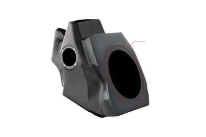 RZR® Pro Series 10" Vented Dash Subwoofer Enclosure | UTVS-PRO-VENC-DASH Dunes 2 Dezert SXS