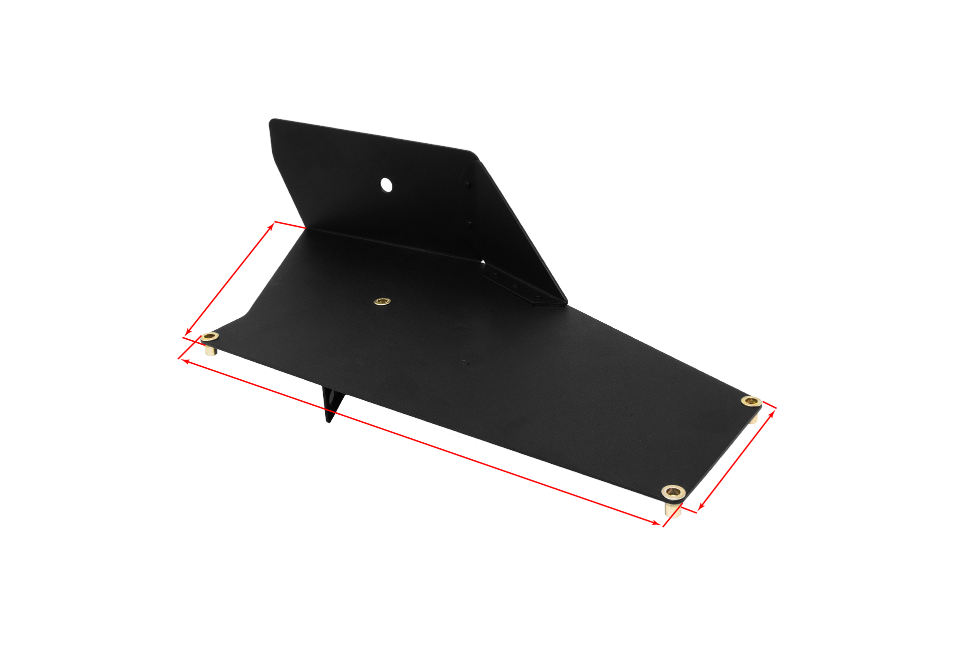 Can-Am® Maverick R Lower Amplifier Mount | UTVS-R-AMPMT-LW Dunes 2 Dezert SXS