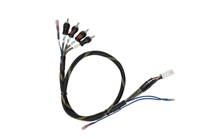 Can-Am® Maverick R BRP GO Front & Rear RCA Output Harness + Remote | UTVS-GO-RCA-OUT Dunes 2 Dezert SXS