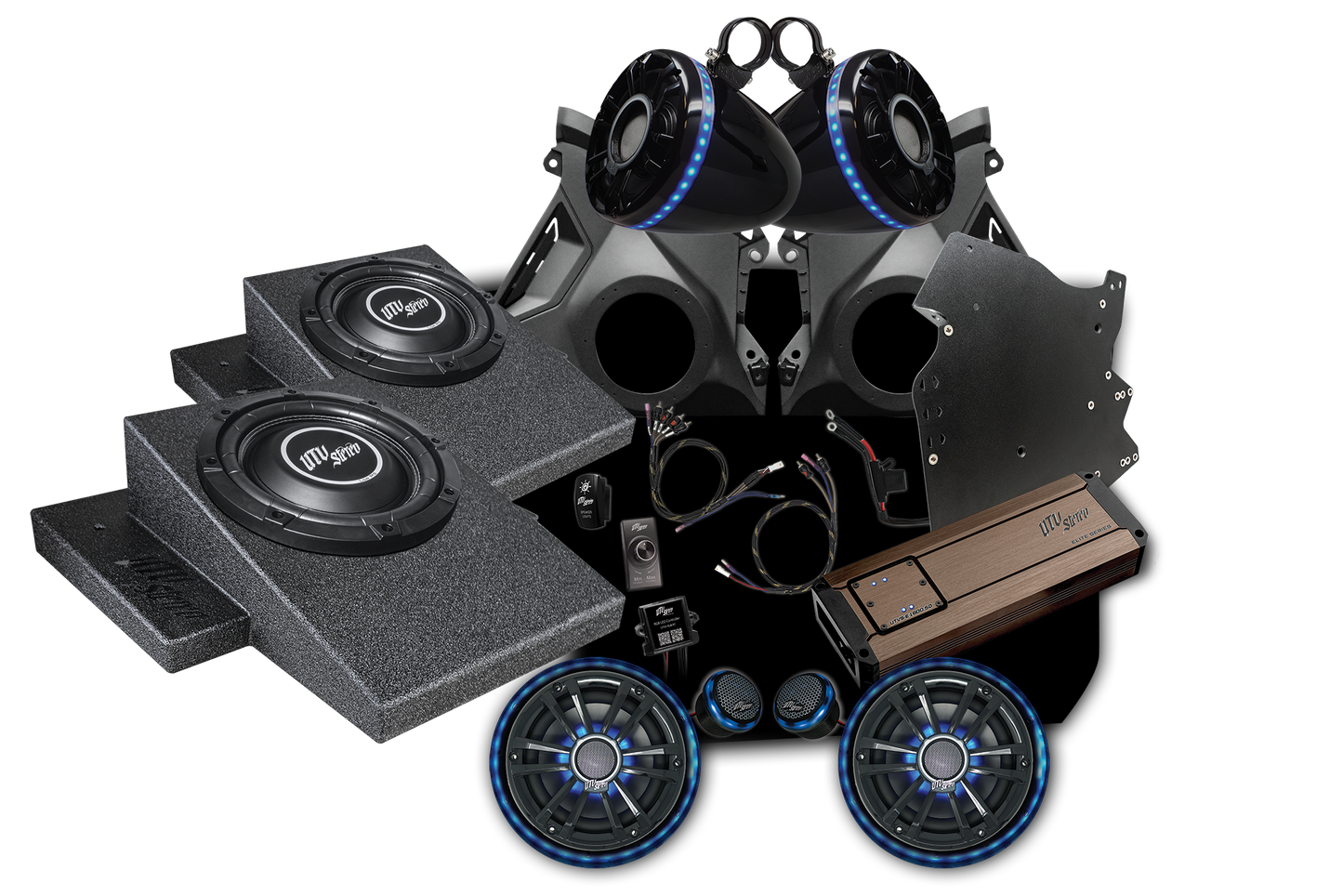 Can-Am Maverick R Elite Stage 6 Stereo Kit Dunes 2 Dezert SXS