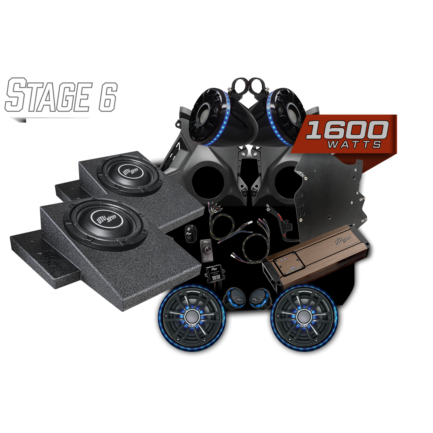 Can-Am Maverick R Elite Stage 6 Stereo Kit Dunes 2 Dezert SXS