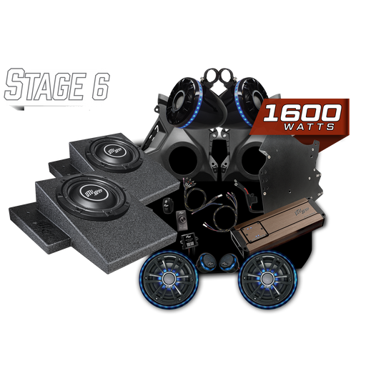 Can-Am Maverick R Elite Stage 6 Stereo Kit Dunes 2 Dezert SXS