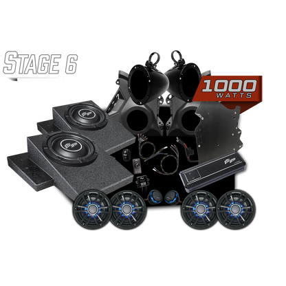 Can-Am® Maverick R Signature Series Stage 6 Stereo Kit | UTVS-R-S6-S Dunes 2 Dezert SXS