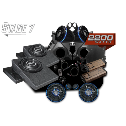 Can-Am® Maverick R Elite Series Stage 7 Stereo Kit | UTVS-R-S7-E Dunes 2 Dezert SXS