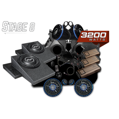 Can-Am® Maverick R Elite Series Stage 8 Stereo Kit | UTVS-R-S8-E Dunes 2 Dezert SXS