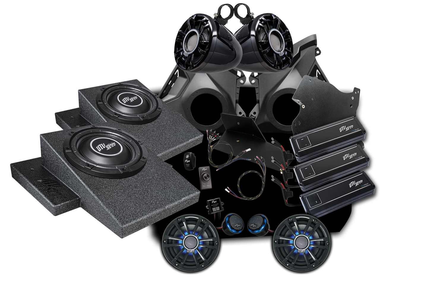 Can-Am Maverick R Signature Stage 8 Stereo Kit Dunes 2 Dezert SXS