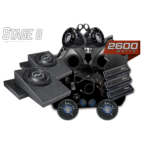 Can-Am Maverick R Signature Stage 8 Stereo Kit Dunes 2 Dezert SXS