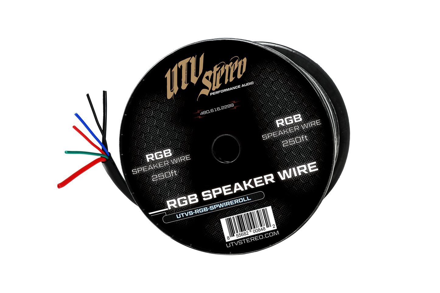 6 Conductor RGB Speaker Wire - 250' | UTVS-RGB-SPWIRE-ROLL Dunes 2 Dezert SXS