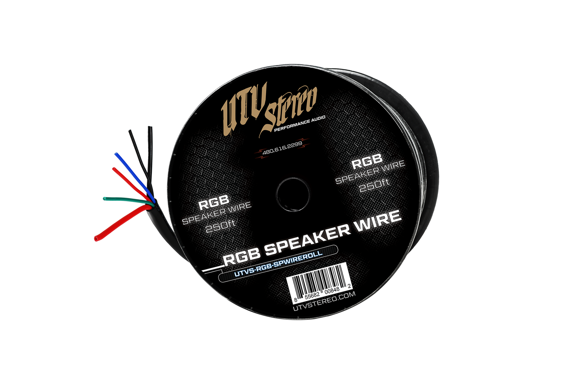 6 Conductor RGB Speaker Wire - 50' | UTVS-RGB-SPWIRE-50 Dunes 2 Dezert SXS