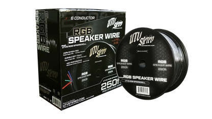 6 Conductor RGB Speaker Wire - 50' | UTVS-RGB-SPWIRE-50 Dunes 2 Dezert SXS