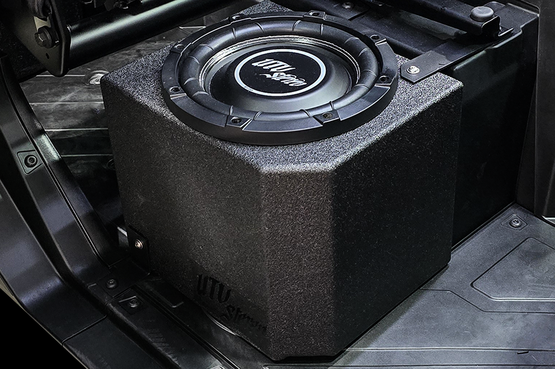 Polaris® Ranger 1500 10" Subwoofer Enclosure – Unloaded | UTVS-RNG-ENC-PASS Dunes 2 Dezert SXS