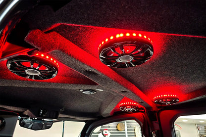 Polaris® Ranger 1500 Overhead Speaker Adapters (Pair) | UTVS-RNG-OSA-REAR Dunes 2 Dezert SXS