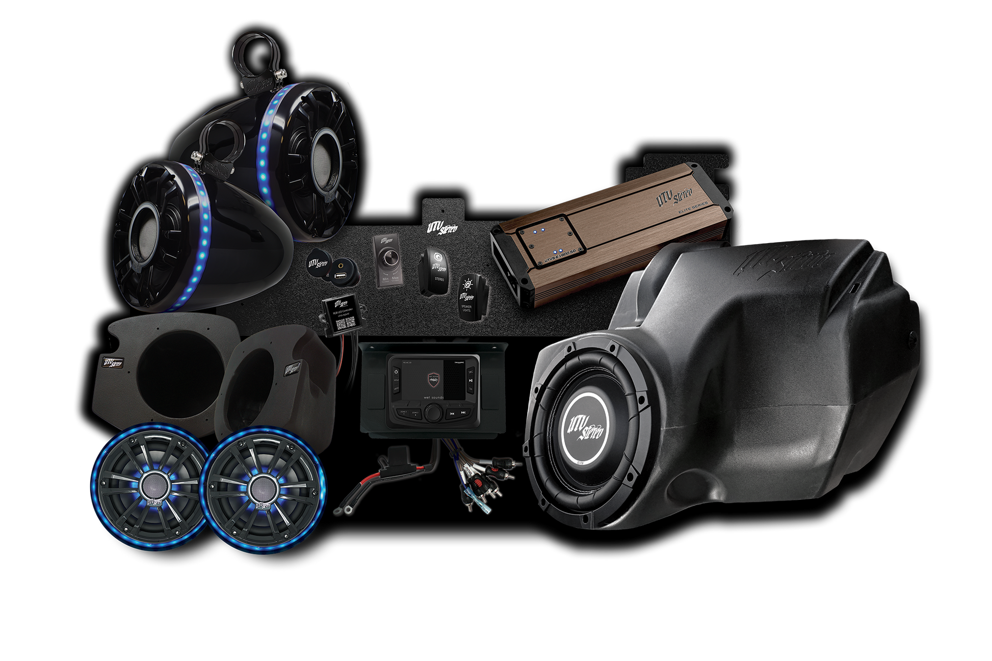 RZR® Elite Series Stage 6 Stereo Kit | UTVS-RZR-S6-E Dunes 2 Dezert SXS