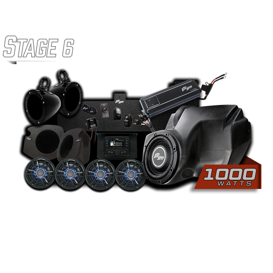 RZR® Signature Series Stage 6 Stereo Kit | UTVS-RZR-S6-S Dunes 2 Dezert SXS