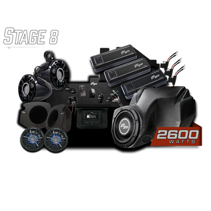 RZR® Signature Series Stage 8 Stereo Kit | UTVS-RZR-S8-S Dunes 2 Dezert SXS