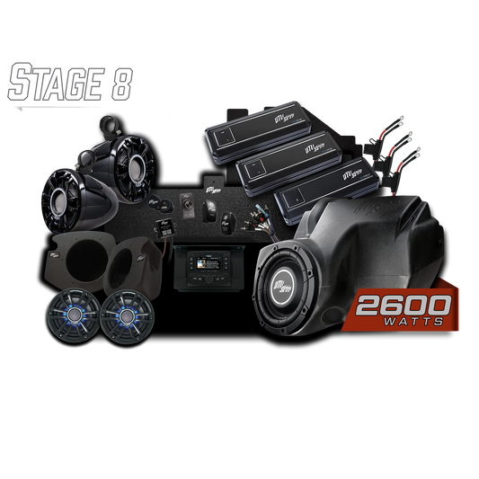 RZR® Signature Series Stage 8 Stereo Kit | UTVS-RZR-S8-S Dunes 2 Dezert SXS