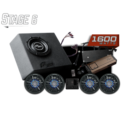 Speed UTV®  Elite Series Stage 6 Stereo Kit | UTVS-SPD-S6-E Dunes 2 Dezert SXS
