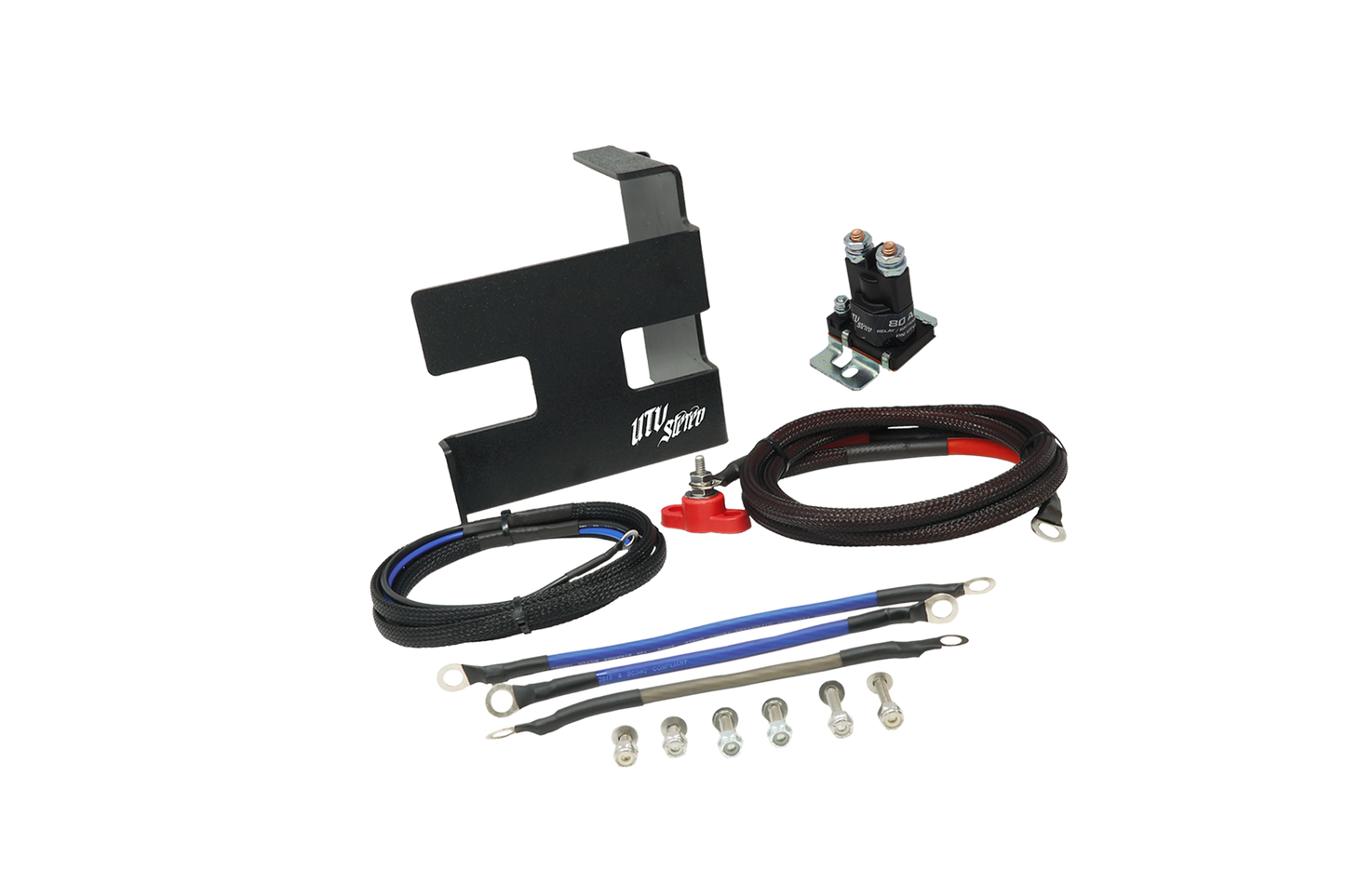 Can-Am® X3 2nd Battery Kit (Wire Kit & Battery Mount Only) | UTVS-X3-2BATT-NB Dunes 2 Dezert SXS
