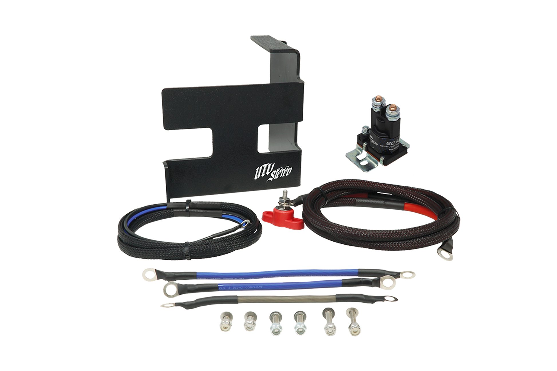 Can-Am® X3 2nd Battery Kit (Wire Kit & Battery Mount Only) | UTVS-X3-2BATT-NB Dunes 2 Dezert SXS