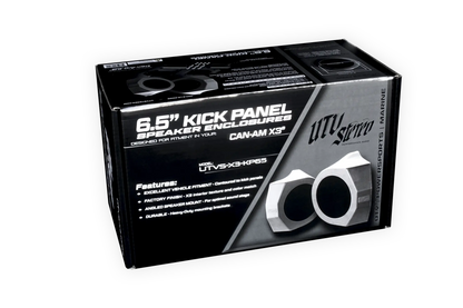 Can-Am® X3 6.5" Kick Panel Speaker Enclosures | UTVS-X3-KP65 Dunes 2 Dezert SXS