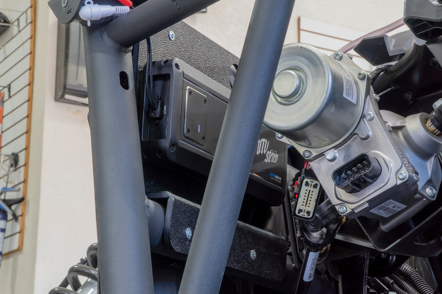 Can-Am® X3 Lower Amplifier Mount | UTVS-X3-AMPMT-LW Dunes 2 Dezert SXS