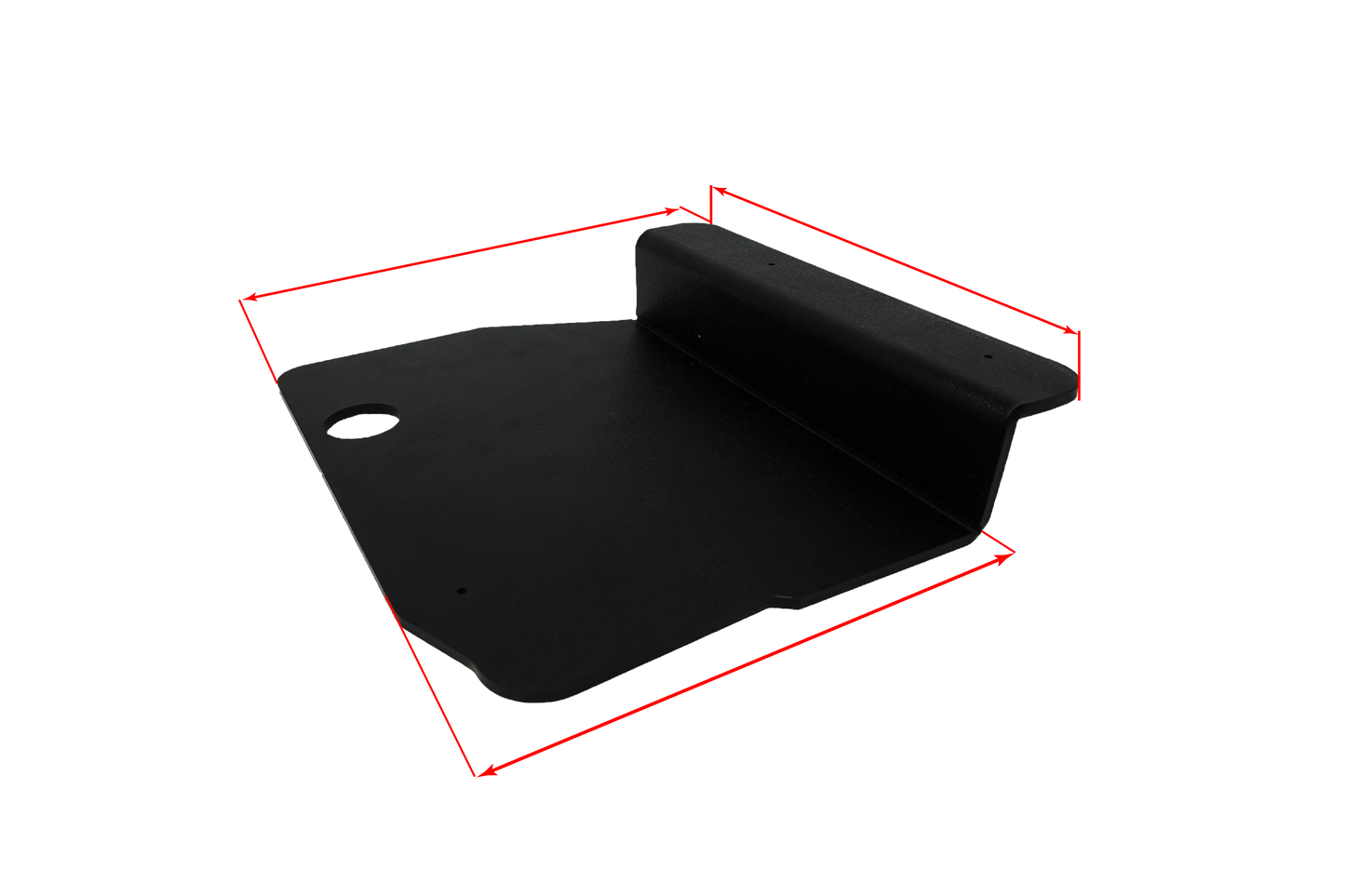 Can-Am® X3 Lower Amplifier Mount | UTVS-X3-AMPMT-LW Dunes 2 Dezert SXS