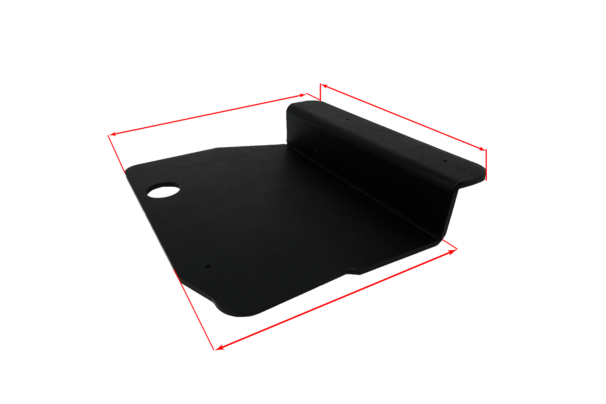 Can-Am® X3 Lower Amplifier Mount | UTVS-X3-AMPMT-LW Dunes 2 Dezert SXS