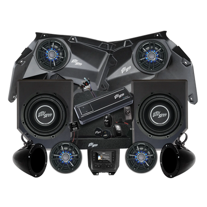 Can-Am® X3 Signature Series Stage 6 Stereo Kit |  UTVS-X3-S6-S Dunes 2 Dezert SXS