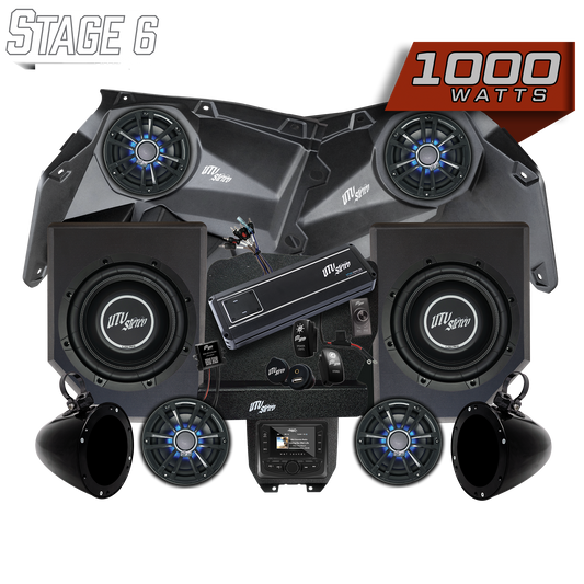 Can-Am® X3 Signature Series Stage 6 Stereo Kit |  UTVS-X3-S6-S Dunes 2 Dezert SXS