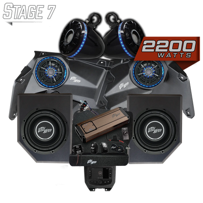 Can-Am® X3 Elite Series Stage 7 Stereo Kit | UTVS-X3-S7-E Dunes 2 Dezert SXS