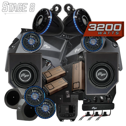 Can-Am® X3 Elite Series Stage 8 Stereo Kit | UTVS-X3-S8-E Dunes 2 Dezert SXS