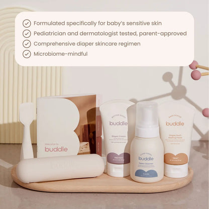 Buddle Ultimate Diaper Skincare Kit Buddle Skincare