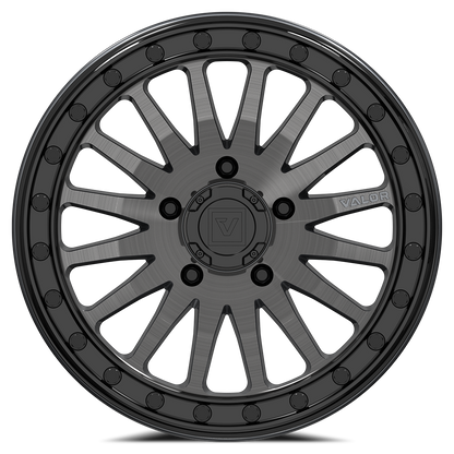 V06 BEADLOCK 15X10 +25 5X114.3 BRUSHED GUNMETAL VO Dealer Portal