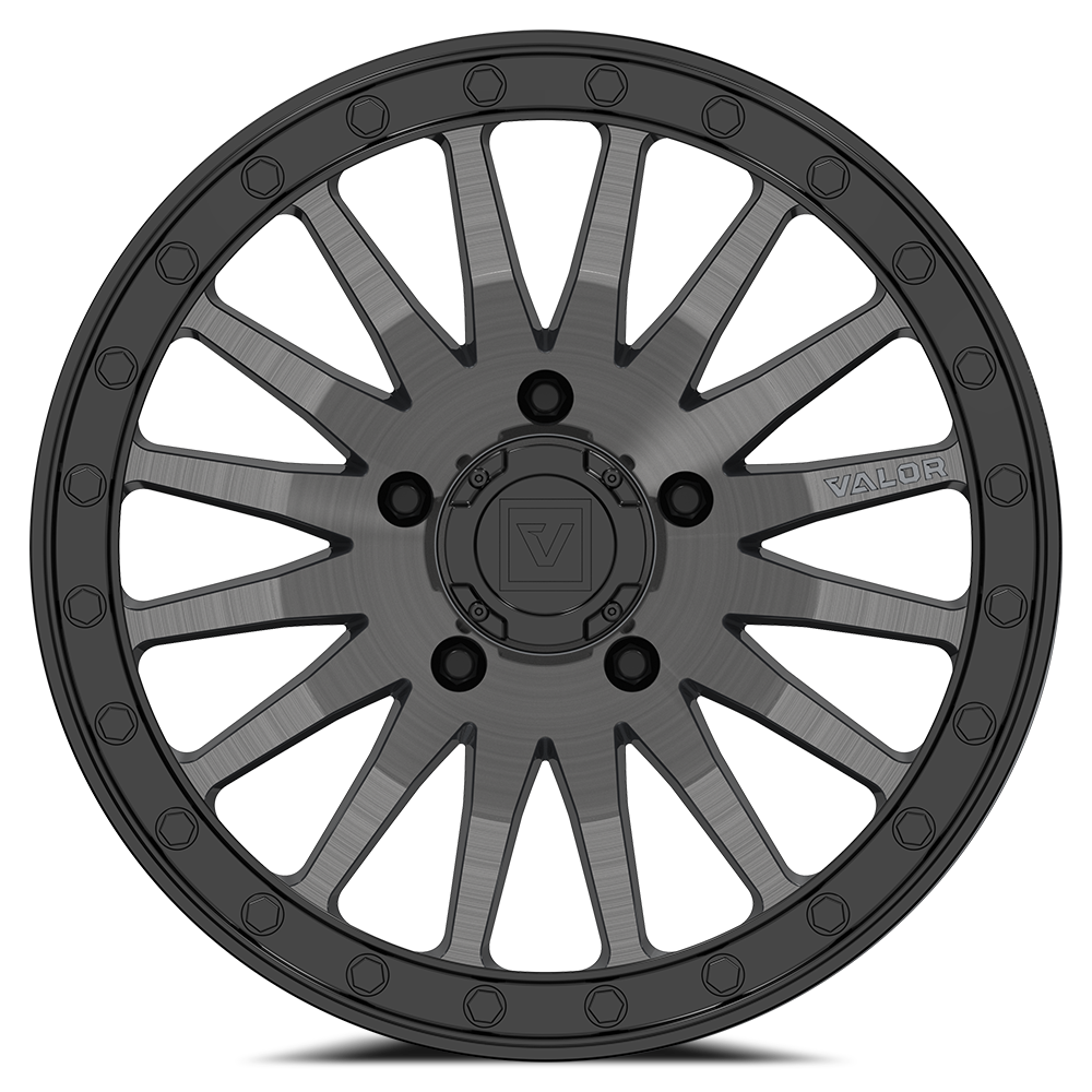 V06 BEADLOCK 15X8 +40 5X114.3 BRUSHED GUNMETAL VO Dealer Portal