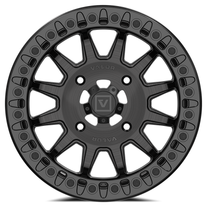 V09 BEADLOCK 15X7 +40 4X137 BRUSHED CHARCOAL VO Dealer Portal
