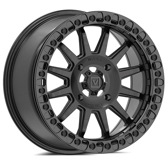 V09 BEADLOCK 17X8 +40 4X137 BRUSHED CHARCOAL VO Dealer Portal