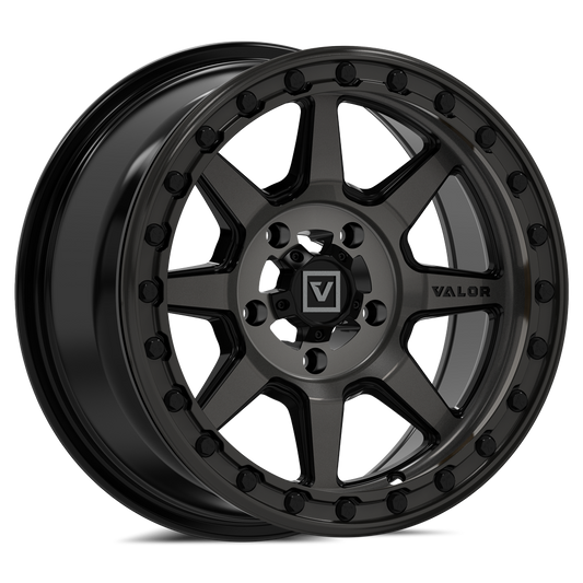 V13 Beadlock UTV Wheel Dark Tint Valor Offroad