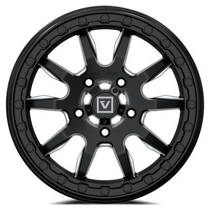 V15 BEADLOCK 15X7 +45MM 5X114.3 SATIN BLACK MILLED VO Dealer Portal