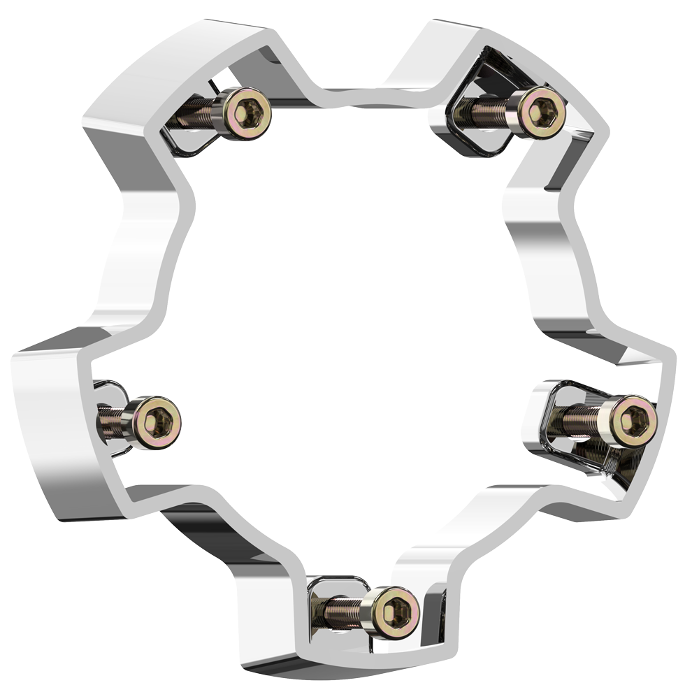 VCAP2 Center Cap Riser Chrome Valor Offroad