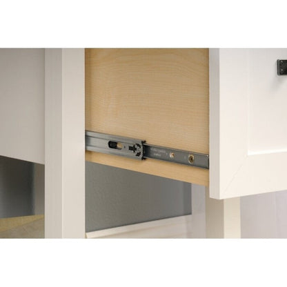 FarmHouse White Oak Top 2 Drawer Office Writing Desk - Made In USA FastFurnishings