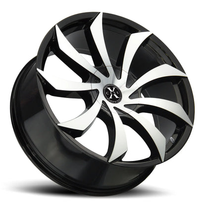 X01 Gloss Black Machined Xcess